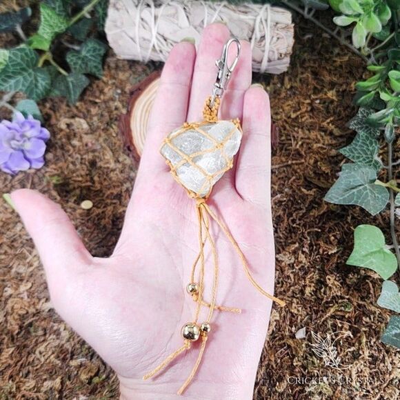 Raw Green Aventurine Keychain #9 - Picture 1 of 2